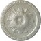 Ekena Millwork Richmond Ceiling Medallion (Fits Canopies up to 2 5/8"), Hand-Painted Flash Copper, 18"OD x 1 3/8"P CM18RIFCS - alternate 1